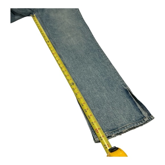 Abercrombie & Fitch 90s Straight Ultra High Rise Curve Love Jeans Slip Sz 26/2L - Picture 9 of 14